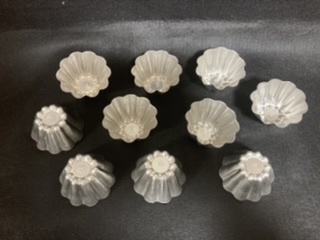 アルミ製 ゼリー型 10個 新品未使用 製菓 ホームメイド拍卖