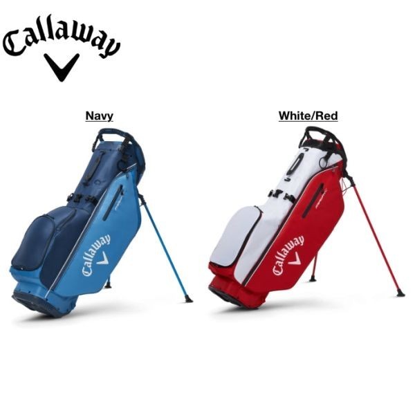 ★新品★送料無料★ キャロウェイ Callaway Fairway + シングルストラップ スタンドバッグ Navy/White/Red拍卖