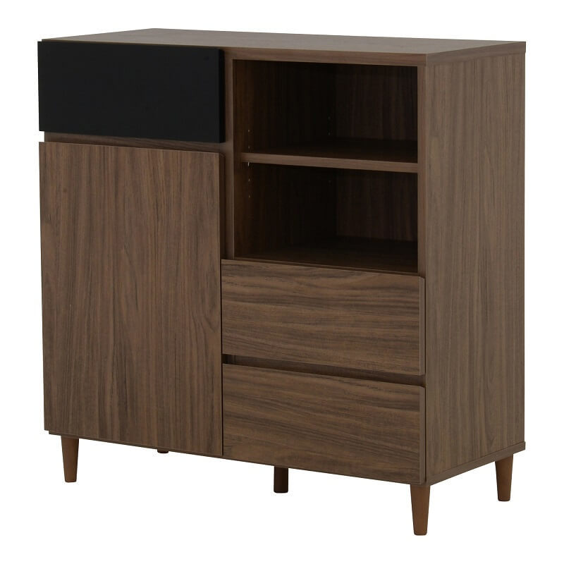 HELM(ヘルム) キャビネット(89cm幅)ブラウン HM90-90C-BR拍卖