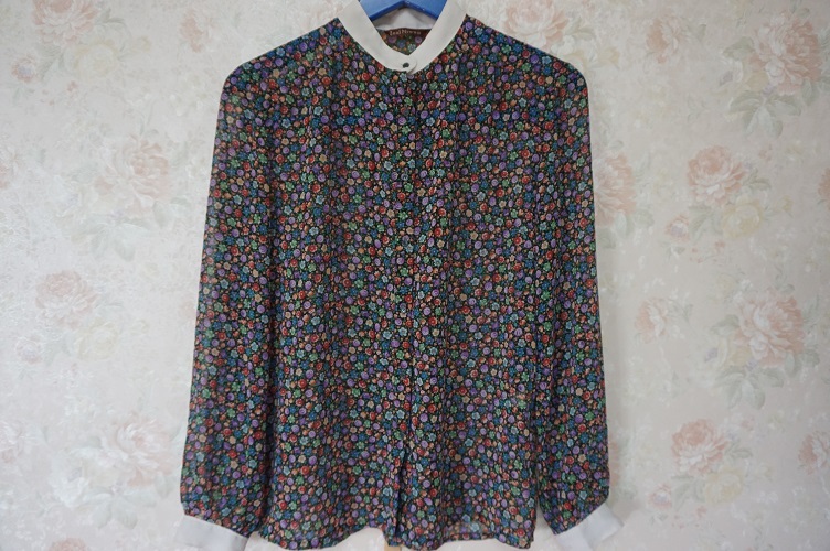 ▲Zeal Miwa 柄入りシャツブラウス▲拍卖