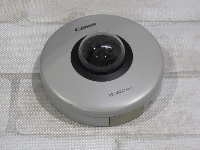 Ω 新A 0128♪ 保証有 Canon【VB-S805D MkⅡ】キヤノン ネットワークカメラ 動作/初期化OK・祝10000!取引突破!!拍卖