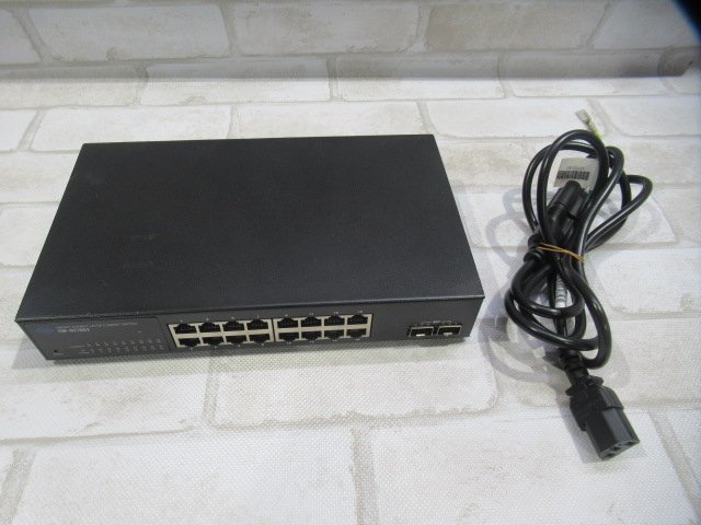 ▲Ω 新B 0078m 保証有 PLANEX【 SW-0216G2 】プラネックス レイヤ2対応 ギガビット WEBスマートスイッチ 16ポート 領収書発行可能拍卖