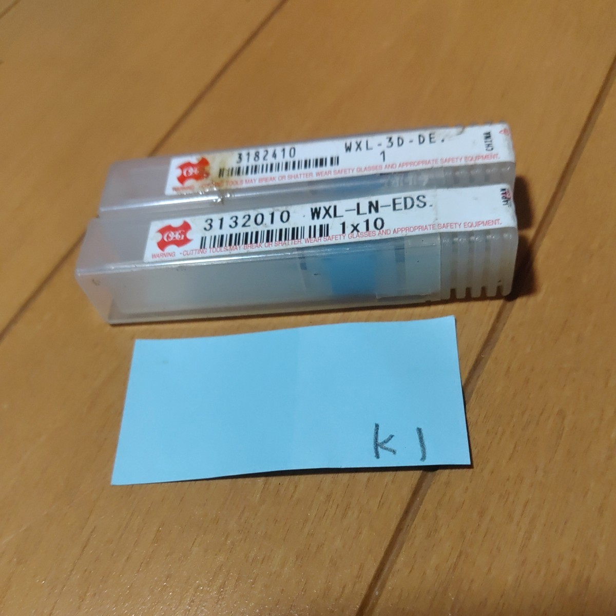 k1 OSG 超硬エンドミル WXL-LN-EDS 1×10 WXL-3D-DE 1.0 計2本拍卖