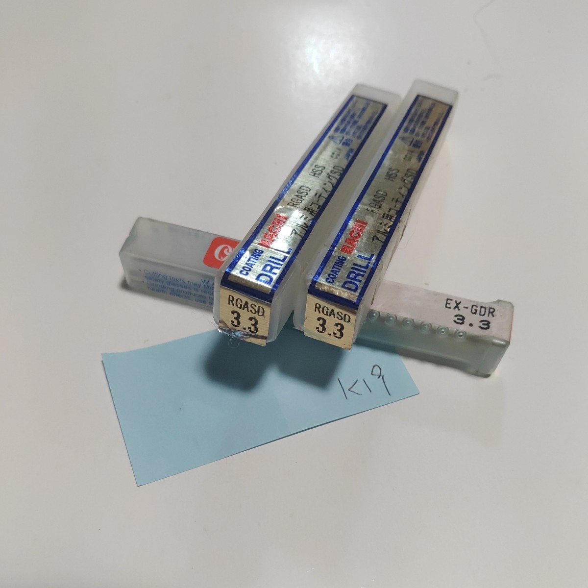 k19 ナチ OSG コーティングドリル EX-GDR 3.3 RGASD アルミ用コーティング 3.3拍卖