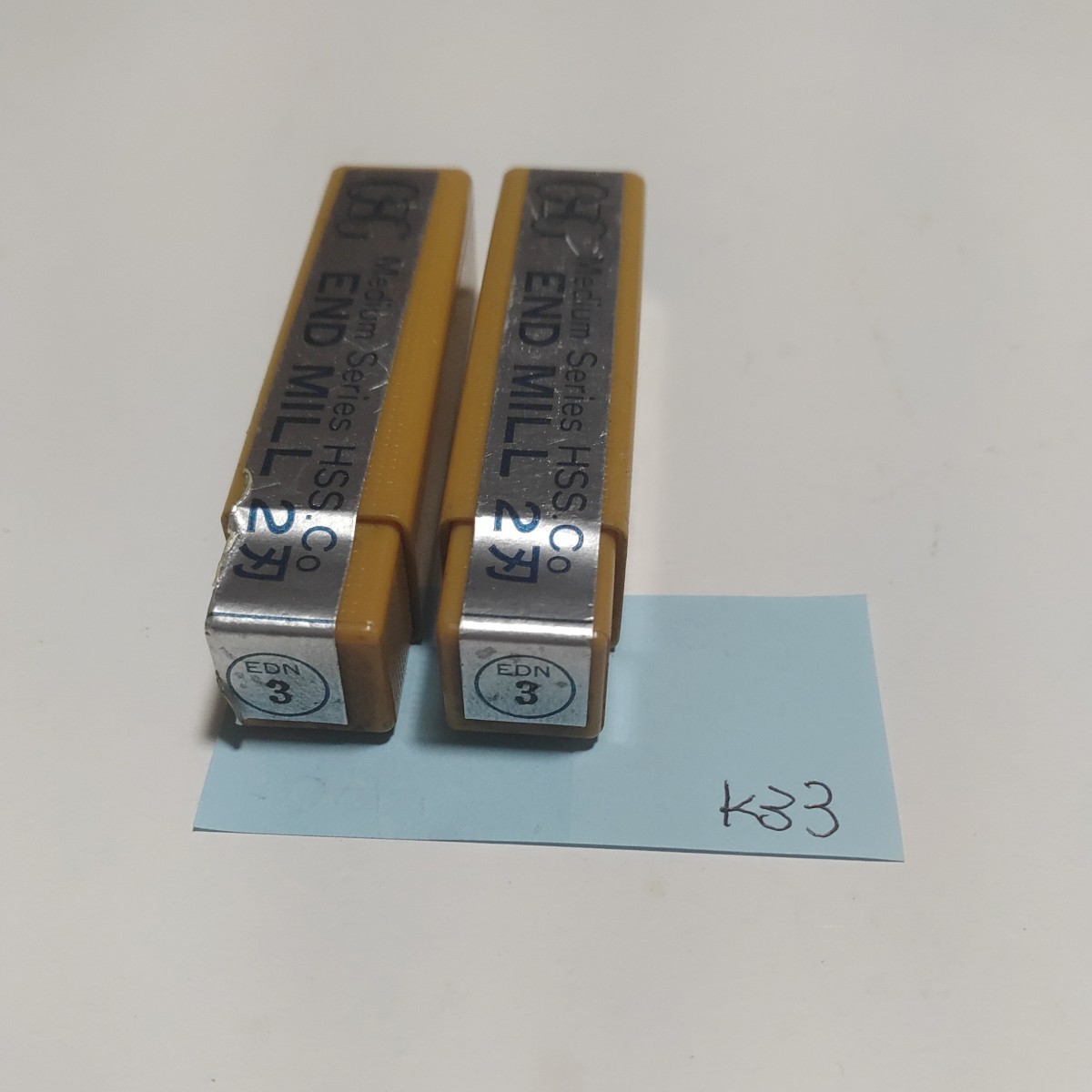 k33 OSG エンドミル EDN 3 2枚刃 2本拍卖