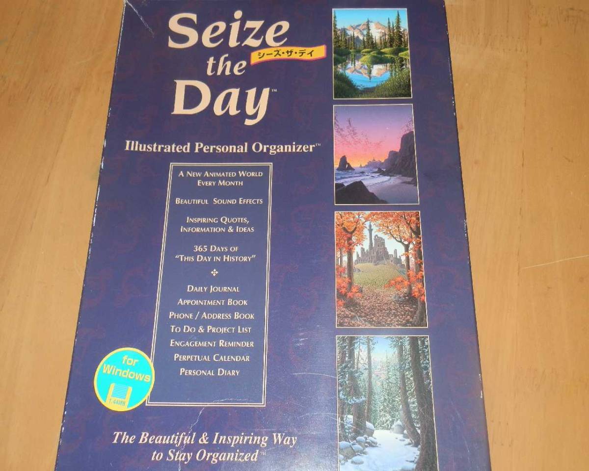 WINDOWS SEIZE THE DAY スケジュール管理拍卖