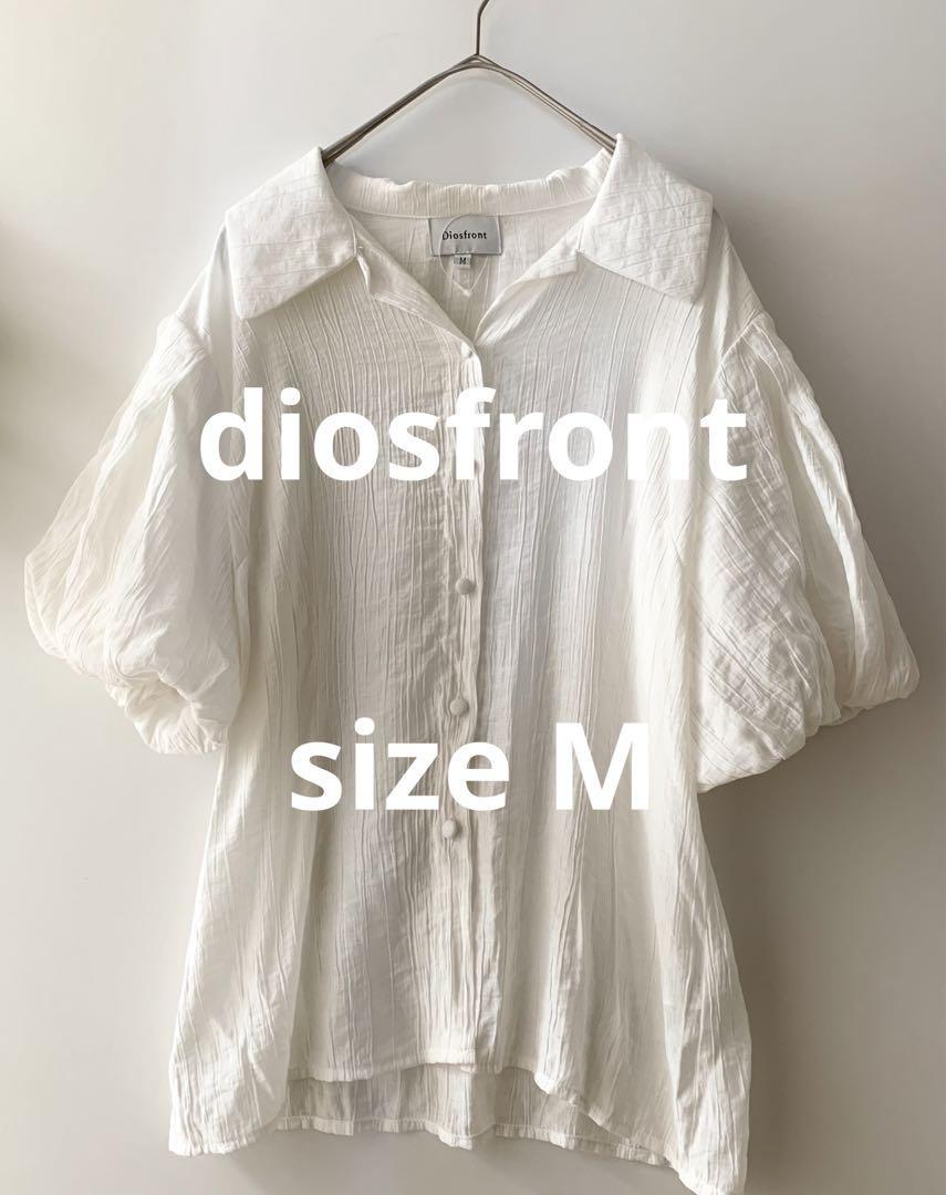 diosfront 白半袖ブラウス拍卖