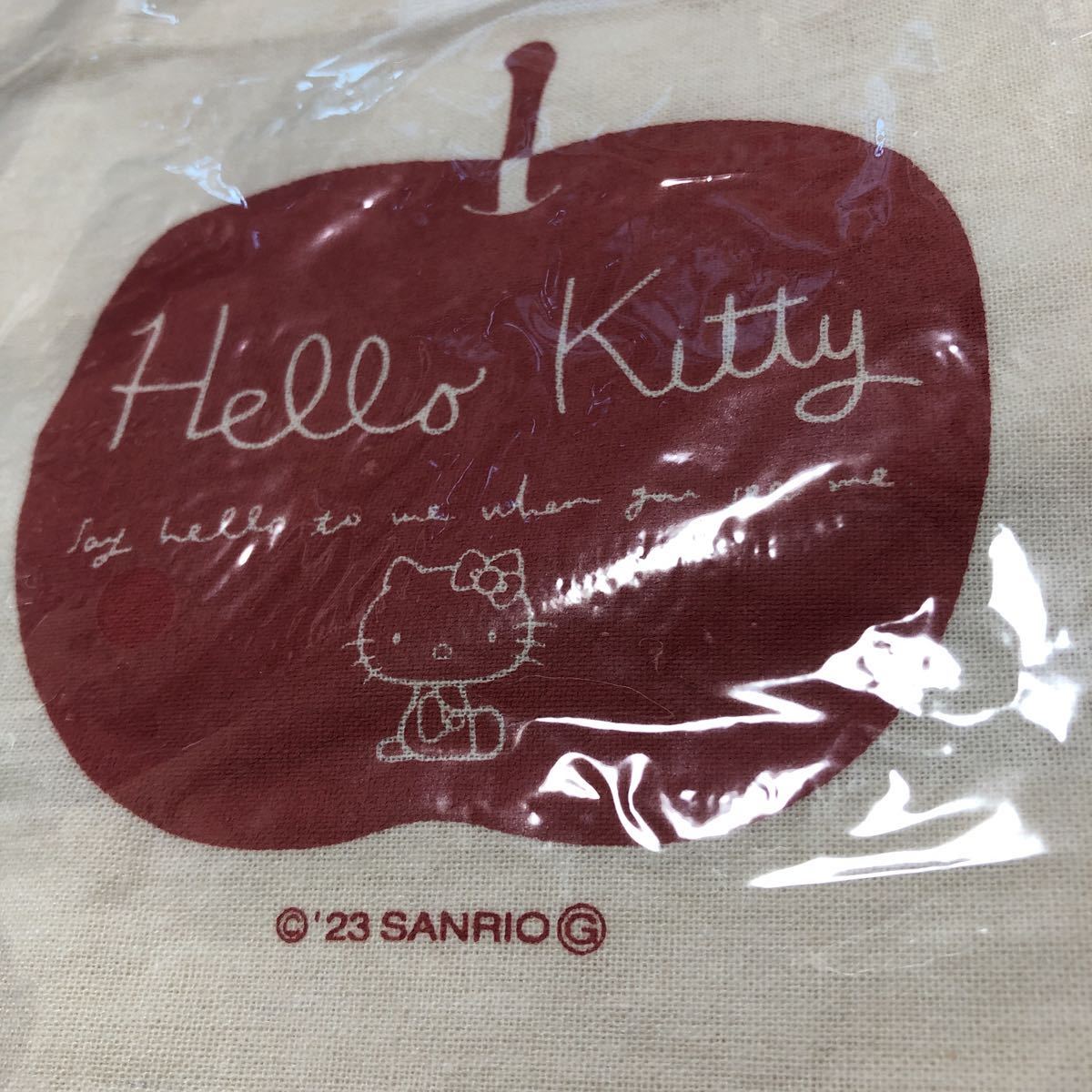 非売品 ハローキティ サンリオ オリジナルミニトートバッグ 布製拍卖