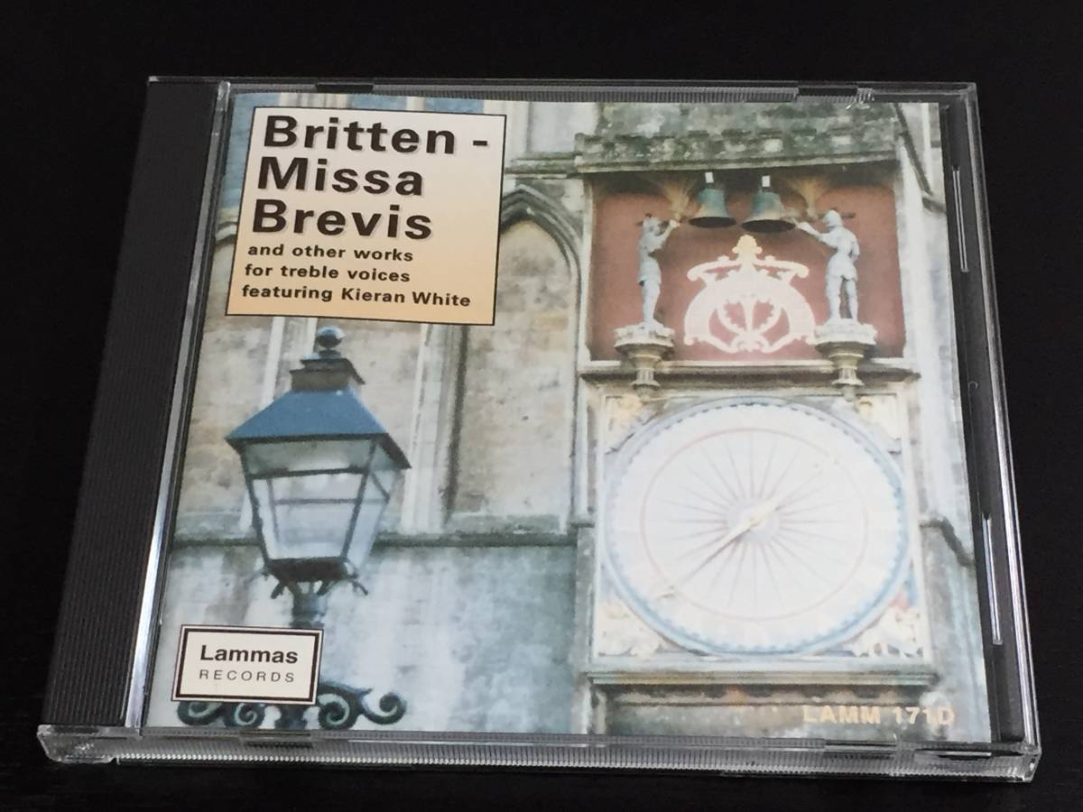 c14) BRITTEN MISSA BREVIS / LAMMAS RECORDS拍卖
