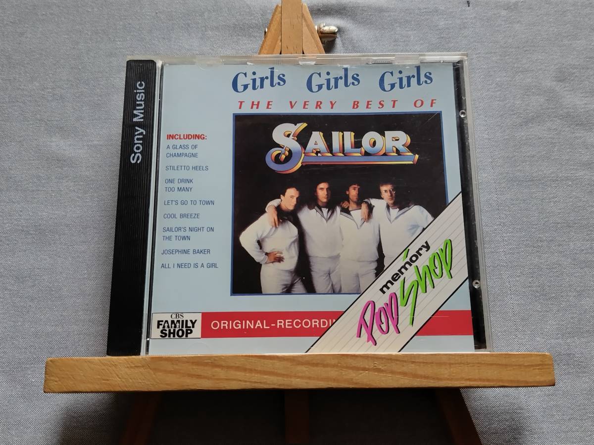 3719l 即決有 中古輸入CD 英モダンポップ SAILOR 『Girls Girls Girls - The Very Best of Sailor』 セイラー ex.AFFINITY/ECLECTION拍卖