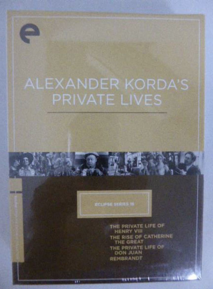 未開封_クライテリオン盤 アレクサンダー・コルダ監督 BOX4作品(国内未ソフト化含む)拍卖