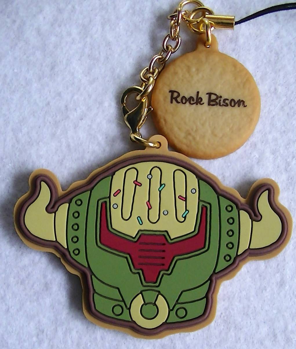 【2023.7】 タイガー&バニー アントニオ・ロペス ロックバイソン ラバー ストラップ 【条件付き送料無料】 TIGER&BUNNY タイバニ拍卖