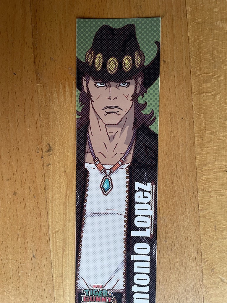 【2023.7】 タイガー&バニー アントニオ ロペス ロックバイソン ステッカー シール 【条件付き送料無料】 TIGER&BUNNY拍卖