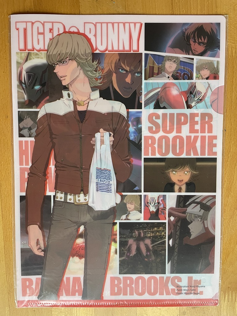 【2023.7】 タイガー&バニー バーナビー・ブルックスJr クリアファイル 【条件付き送料無料】 TIGER&BUNNY タイバニ拍卖