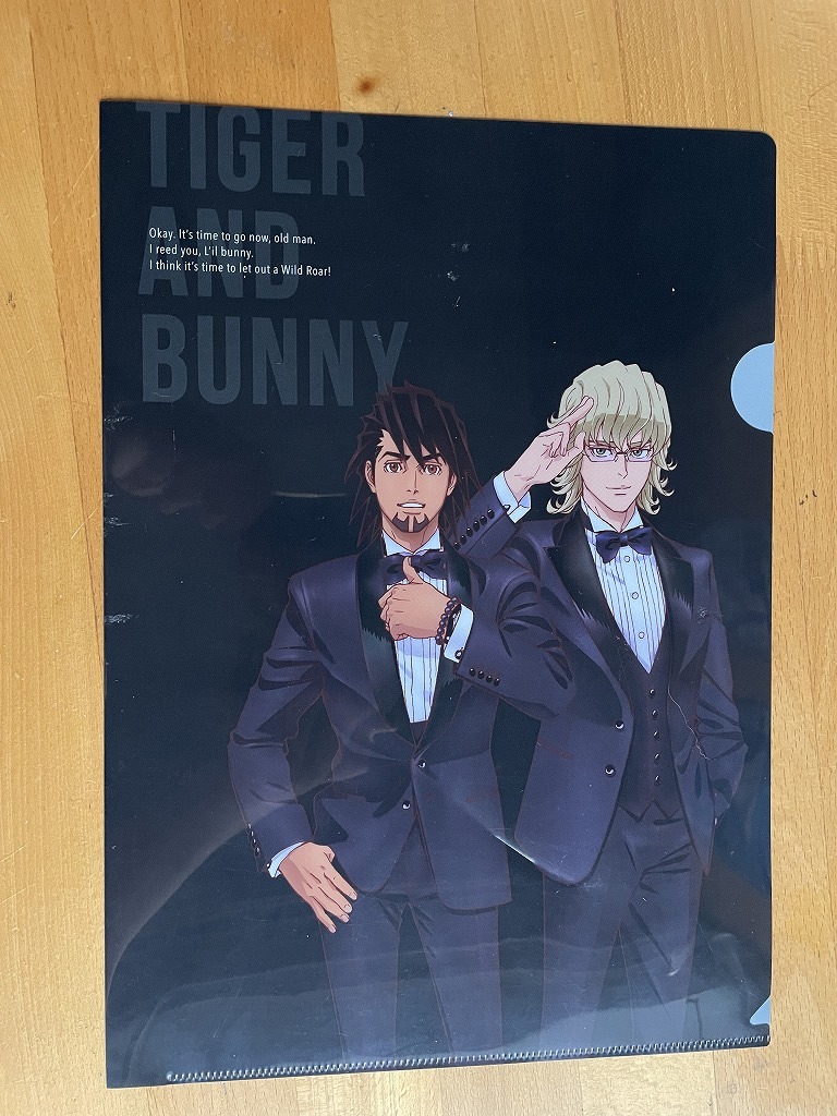 【2023.7】 タイガー&バニー クリアファイル 【条件付き送料無料】 TIGER&BUNNY タイバニ拍卖