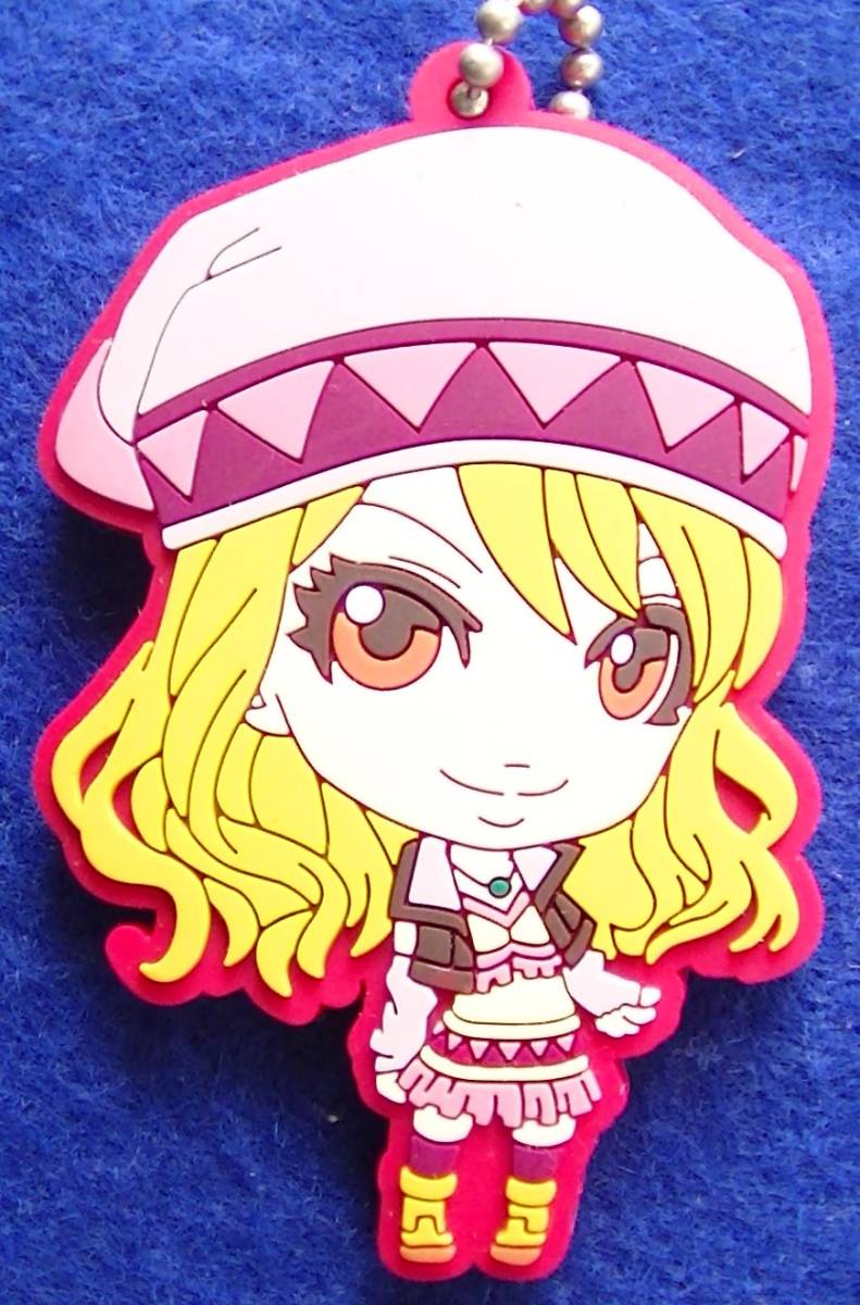 【2023.7】 タイガー&バニー カリーナライル ブルーローズ ラバー チェーン ストラップ 【条件付き送料無料】 TIGER&BUNNY タイバニ拍卖