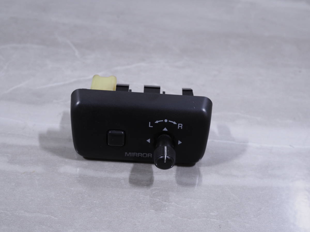 コ■平成2年 トヨタ マークⅡ 2.5GTツインターボ AT JZX81 GX81 1JZ-GTE 純正 ミラーコントロールスイッチ ドアミラー【検】チェイサー拍卖