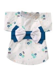 ★同梱お得★L・かわいい浴衣・ブルー♪拍卖