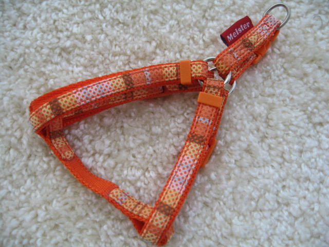 ★同梱お得★超小型犬胴輪-№11・スポーティーメッシュ・オレンジ♪拍卖