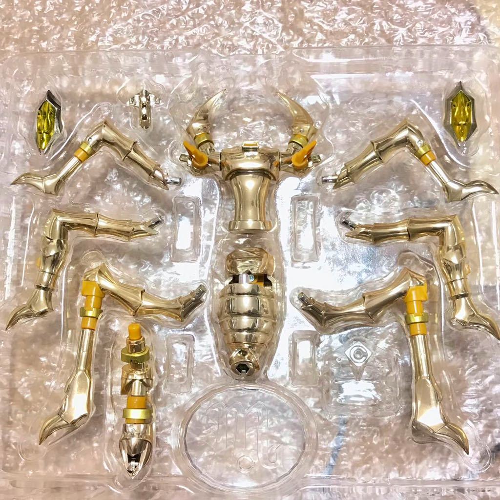 オブジェフレーム 黄金魂 スコーピオンミロ 神聖衣 聖闘士聖衣神話EX 聖闘士星矢 セイントクロスマイス 黄金聖闘士 聖闘士聖衣神話拍卖