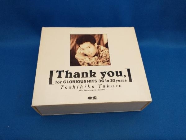 田原俊彦 CD Thank you for GLORIOUS HITS 36 in 10years【3枚組】拍卖