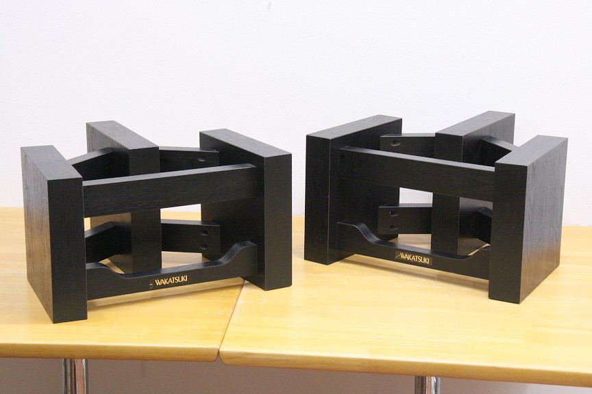 ///ワカツキ 3点支持スピーカースタンド ST-7X ペア ///拍卖