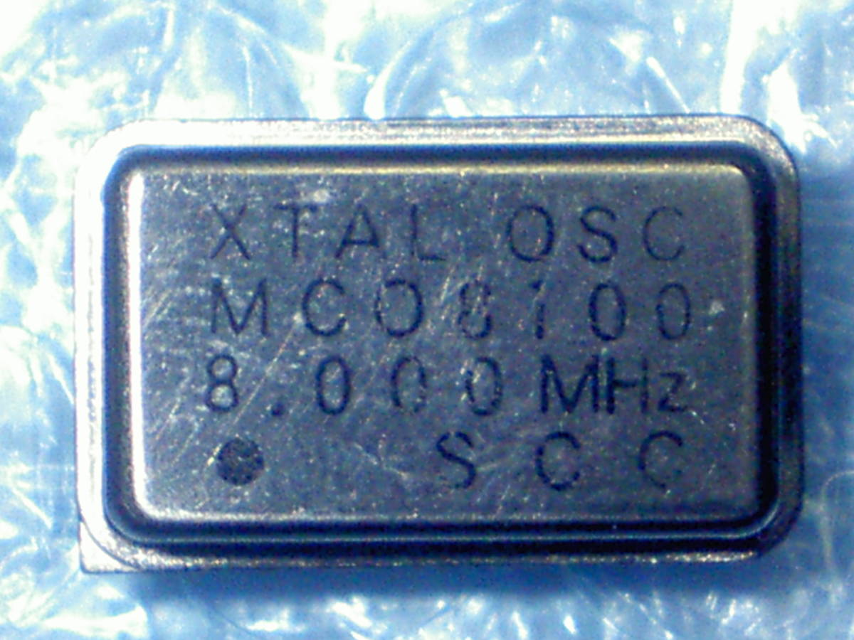 SCC クリスタルオシレーター CRYSTAL OSC MCO8100【8.000MHz】拍卖