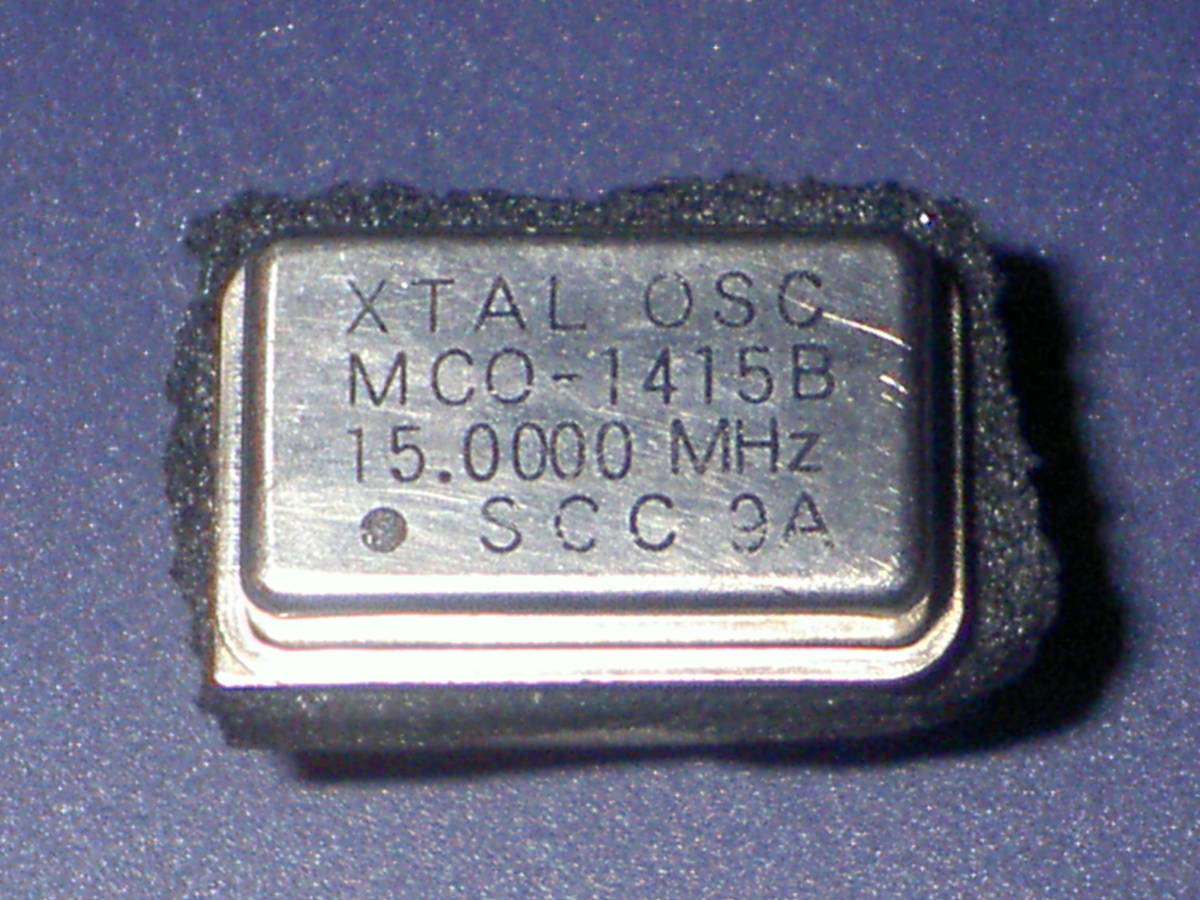 SCC クリスタルオシレーター XTAL OSC MCO-1415B【15.0000MHz】拍卖