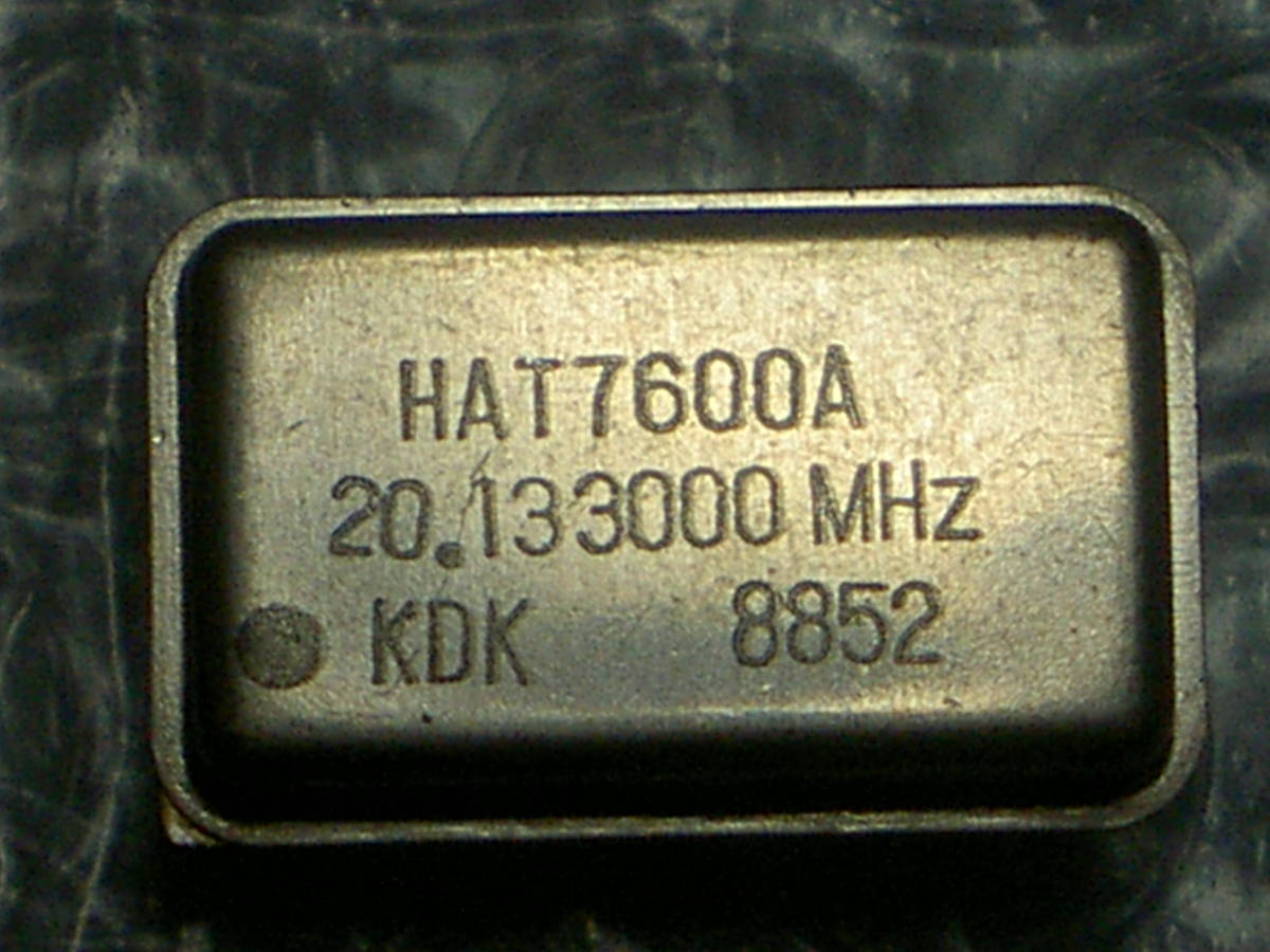 KDK クリスタルオシレーター CRYSTAL OSC HAT7600A【20.133000MHz】拍卖