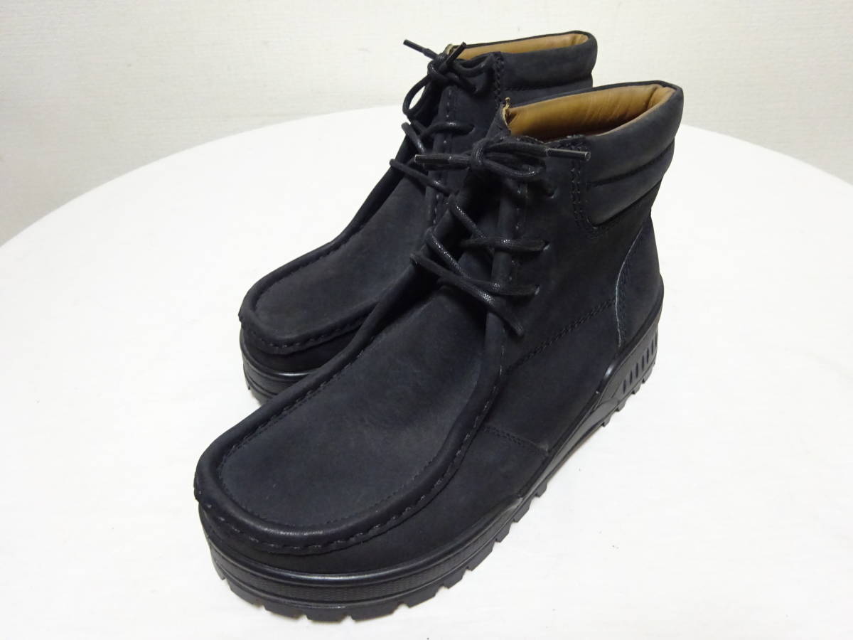 BIRKENSTOCK FOOTPRINTS ビルケンシュトック ヌバックレザーブーツ レザーシューズ メンズ 39 25cm ドイツ製 未使用品保管品拍卖