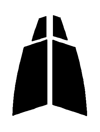 スパッタシルバー50 運転席・助手席 トヨタ プリウス W60 W65 カット済みカーフィルム 拍卖