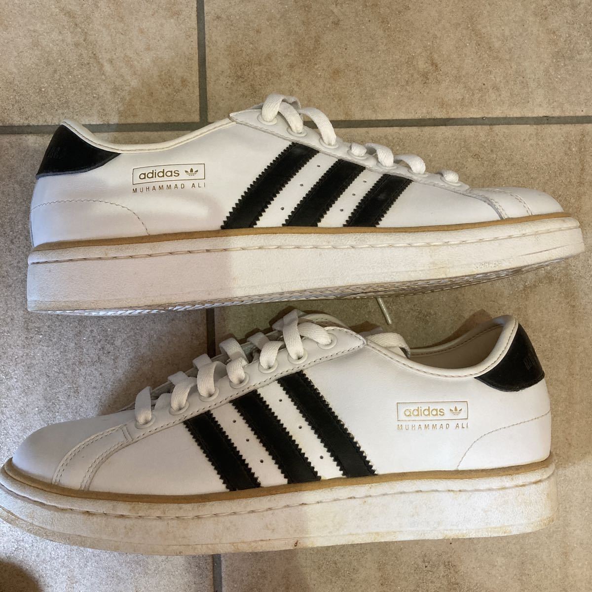 adidas 未使用 モハメドアリSUPERSTAR 27cm アディダス スーパースター Muhammad Ali スニーカー 靴拍卖