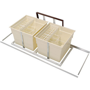 法人様限定 YPC 6SLBDJTKS スライド床下収納庫 600型 2連 深型 ブロンズ TKスペーサー仕様 吉川化成拍卖