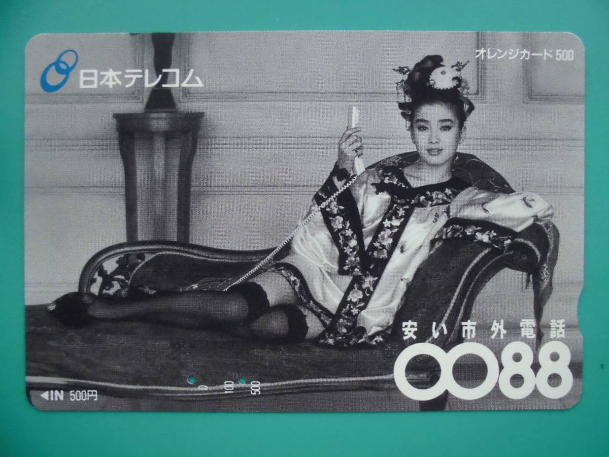 JR東 オレカ 使用済 日本テレコム 0088 宮沢りえ ③ 【送料無料】拍卖
