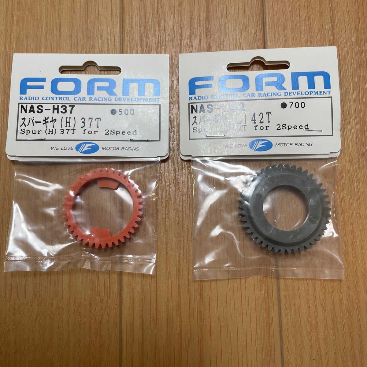 FORM kyosho スーパーテン FW03 FW04 2スピード用 スパーギヤ 42/37 Lo Hi セット HAS-L42 NAS-H37 フォルム 京商 スーパー10拍卖