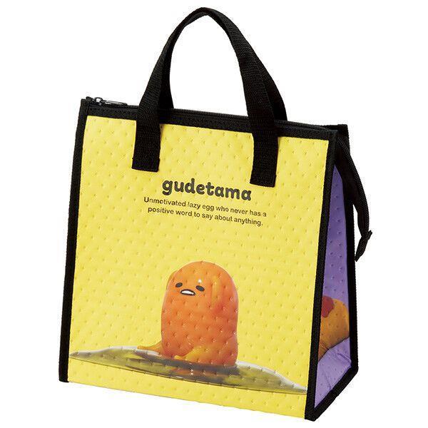 ぐでたま 保冷バッグ 保冷 ランチバッグ 弁当 保冷バック 大きめ 不織布 バッグ お弁当 3D Sanrio キャラクター スケーター拍卖