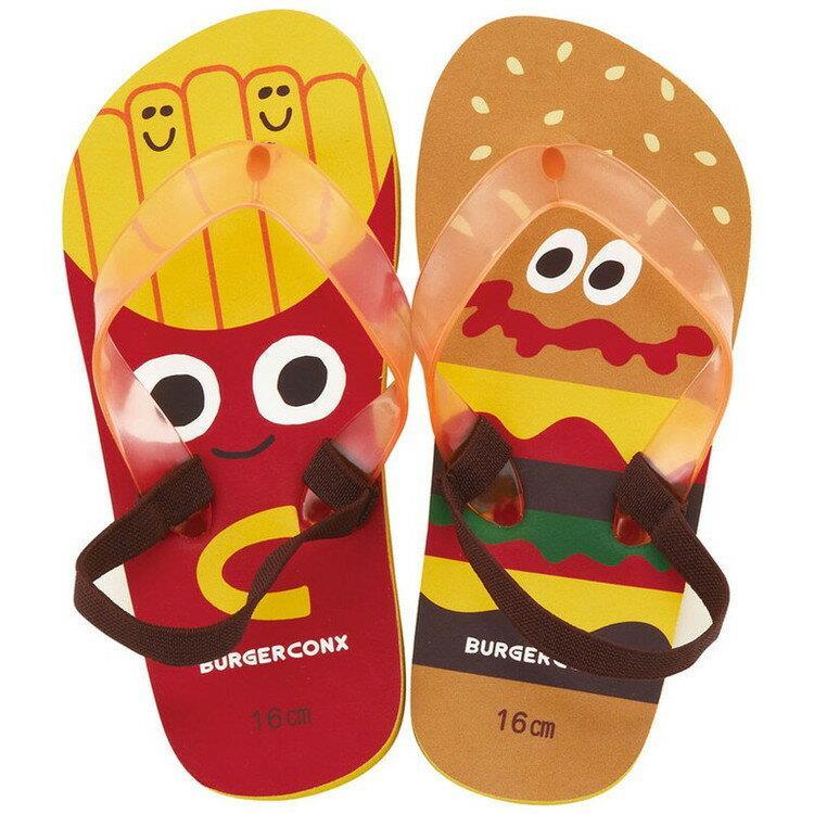 バーガーコンクス ビーチサンダル 16cm 子供 子ども キッズ キャラクター スケーター拍卖