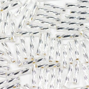 ツイストビーズ 9mm クリスタルインラインS クリスタルインラインシルバー拍卖