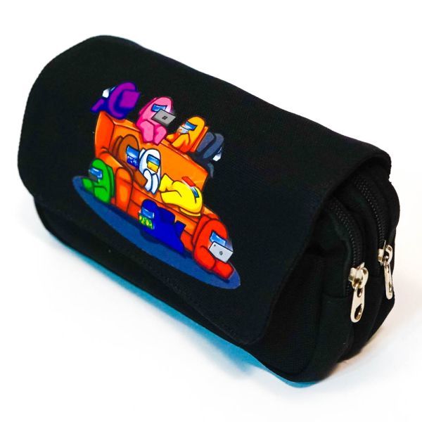 筆箱 amongus アモングアス 椅子 ペンケース ポーチ 大容量 筆入れ 帆布 文房具 韓国ドラマ拍卖