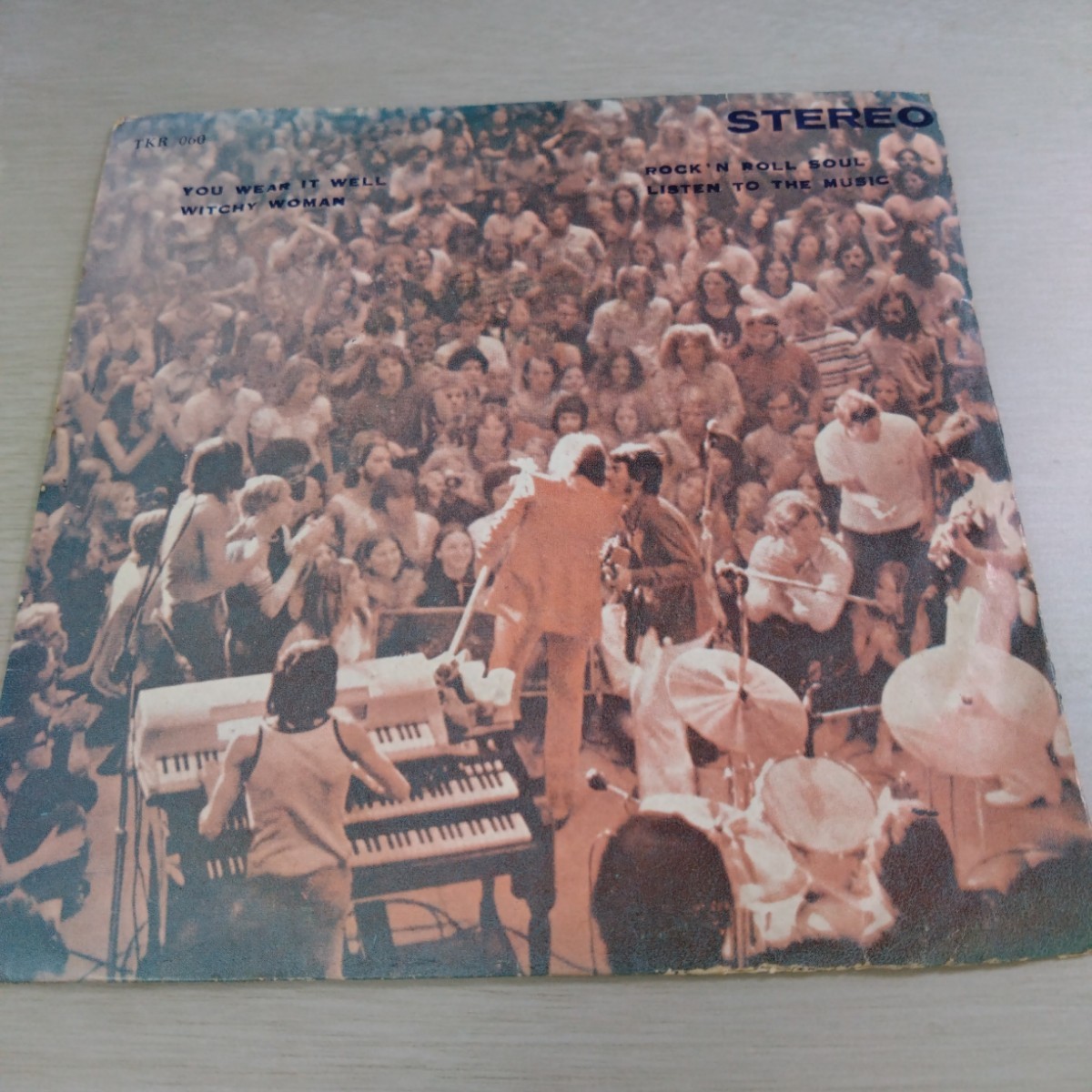 珍品 東南アジア盤? ROD STEWART EAGLES他 4曲入EPレコード ロッド・スチュワート TKR-060拍卖