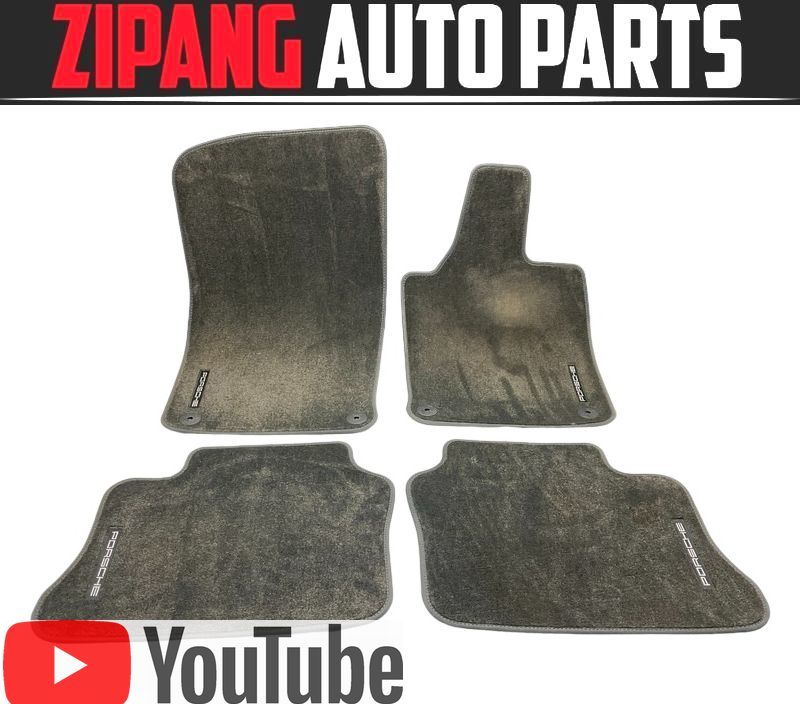 PR006 970 パナメーラ 4 純正 フロアマット ★1台分 ◆右ハンドル車 【動画有り】○拍卖