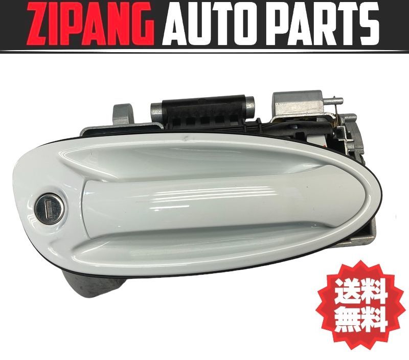 PR006 970 パナメーラ 4 右フロント アウターハンドル/ドアノブ ◆C9A ホワイト ★破損無し ★送料無料 ◎拍卖