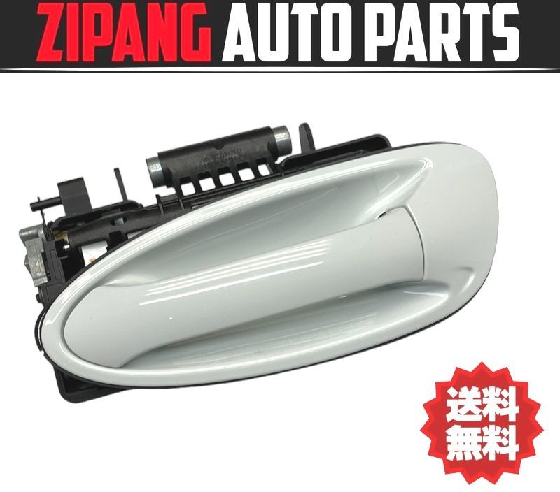 PR006 970 パナメーラ 4 左フロント アウターハンドル/ドアノブ ◆C9A ホワイト ★破損無し ★送料無料 ◎拍卖