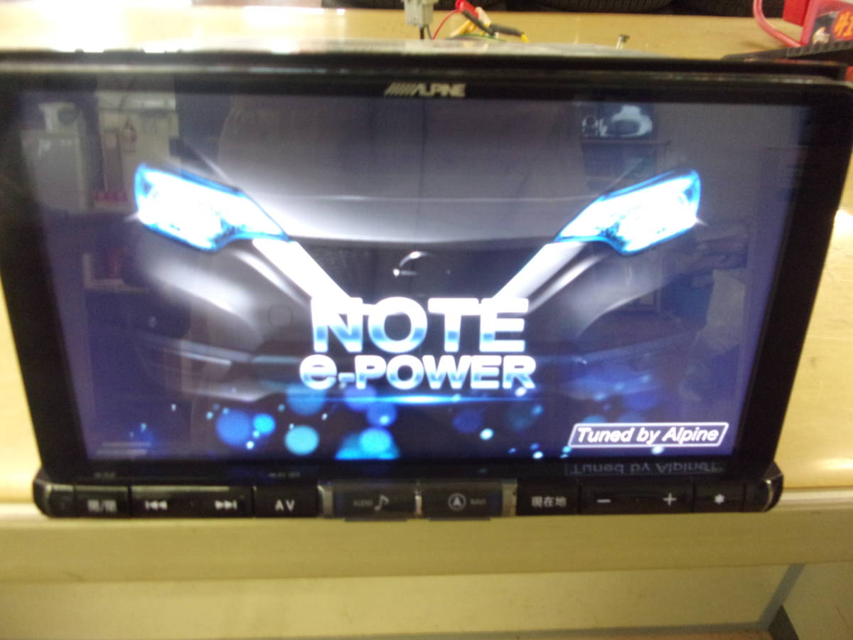 ♪F0684 アルパイン X9Z 9インチHDDナビゲーション 2020年データ 中古品 ノート♪拍卖