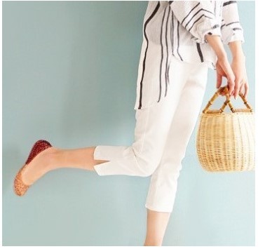 新品 未開封 ¥100~7分丈 スキニー レギンス 白 オフホワイト拍卖