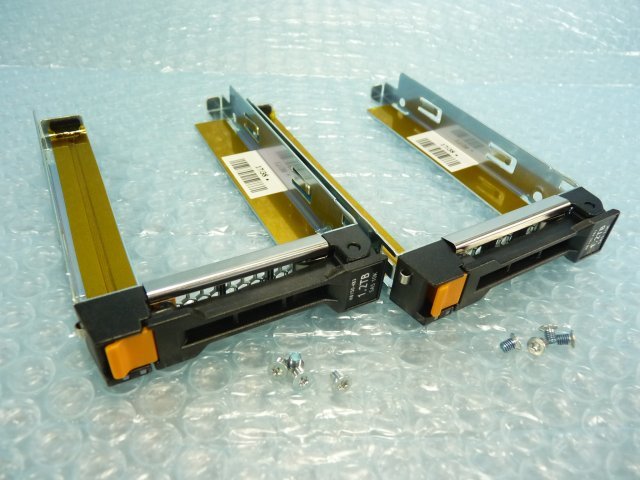 1OMB // 2個セット / NEC ハードディスク(HDD)マウンタ 2.5インチ 用 / トレイ キャディ / ラベル(N8150-483)// NEC iStorage NS500Rh 取外拍卖