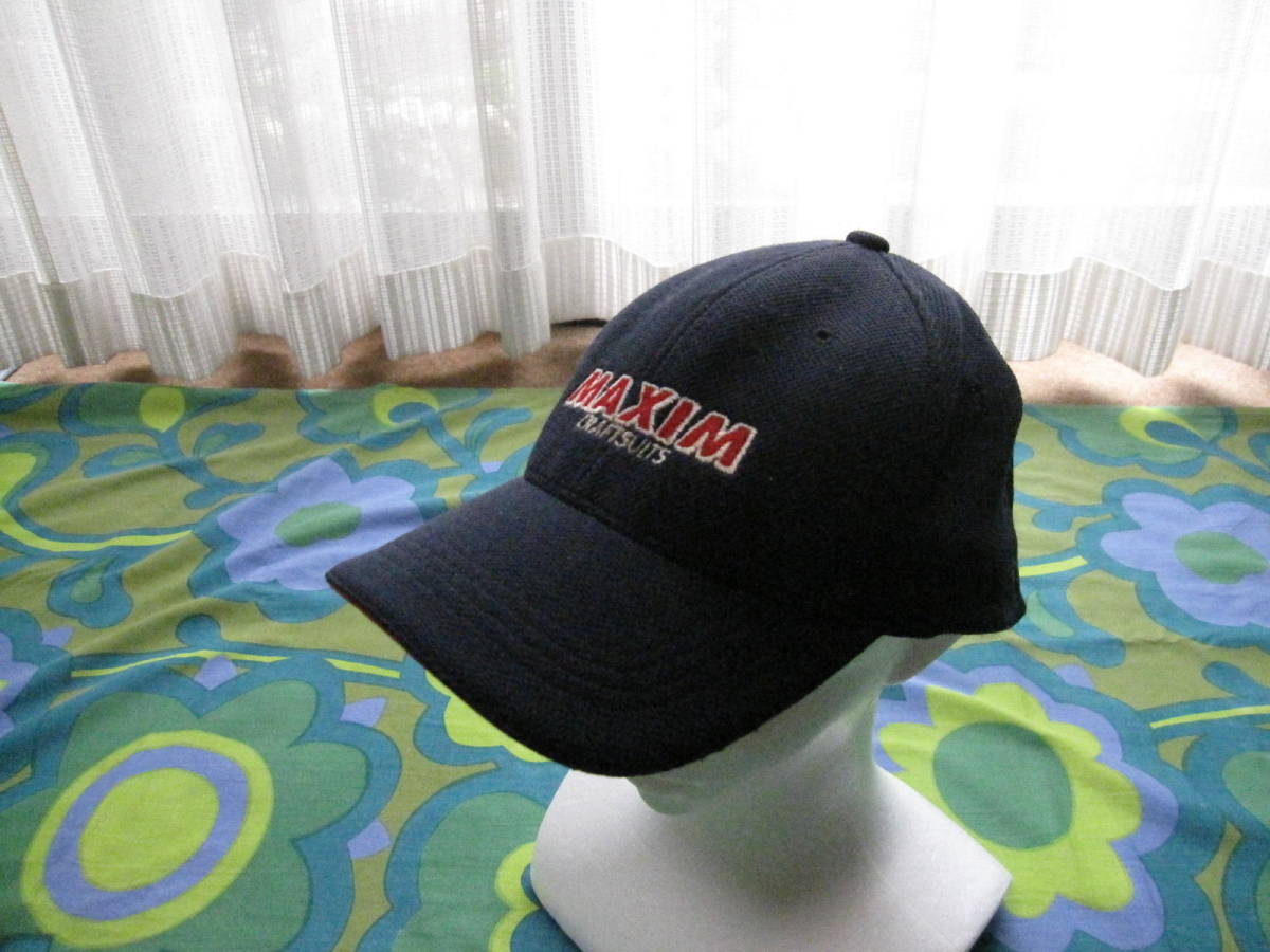 MAXIM CRAFTSUITS マキシム SURF サーフ キャップ 帽子 ネイビー USED サーフィン拍卖