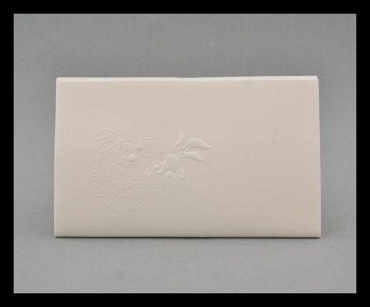 ▲楠廸庵▲金魚浮彫懐紙 茶道具拍卖