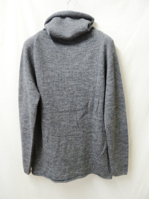 pyjama knitwear ピジャマニットウェアー 新品未使用 タートル チャコール Sサイズ拍卖