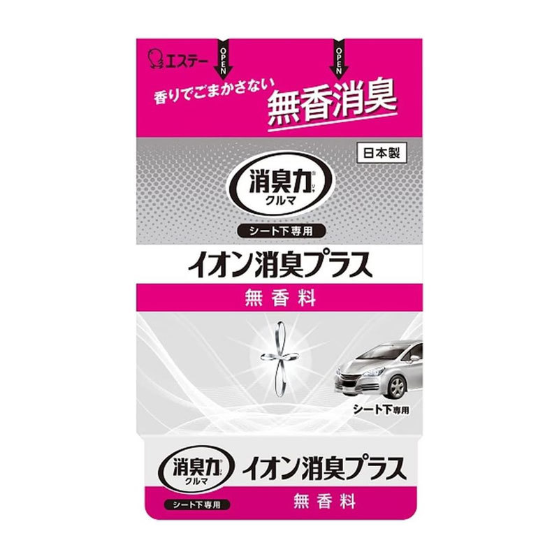 消臭剤 クルマの消臭力 シート下専用 無香料 200g 置き型 ラゲッジ等にも 車用 エステー 13079拍卖